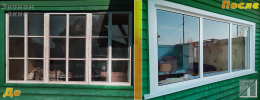 Эконом окна - Окна, двери ПВХ, комплектующие, автоматические ворота, встроенная мебель Фото №2
